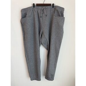 One Bone Mens Tech Jogger Pant F Gray Sweatpants OB227 50-54 inches Active